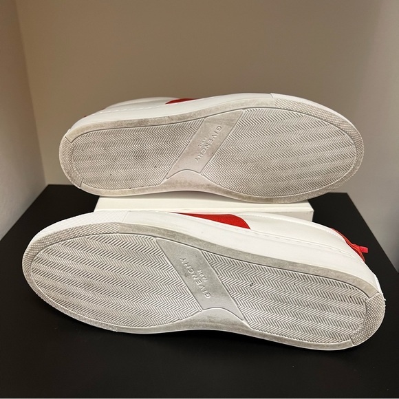 Givenchy Red/White Shoes | Urban Street Sneakers | Size 37.5 - Picture 7 of 10